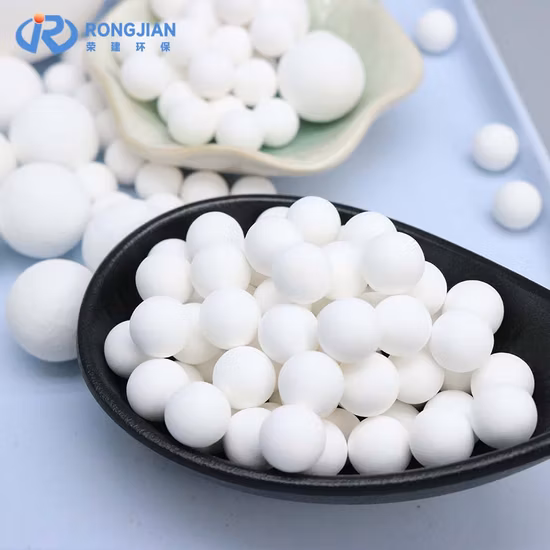 불활성 알루미나 세라믹 볼 99개, 고온 및 고압 타워 패킹 세라믹 볼 19mm