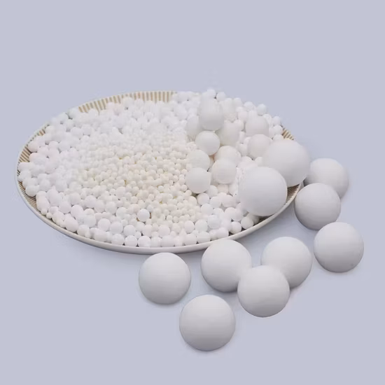 불활성 세라믹 비드, 불활성 알루미나 세라믹 볼, 세라믹 산업용 포장 볼